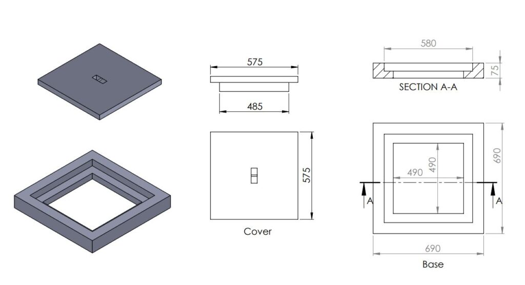 Manhole Cover - Greaney Concrete